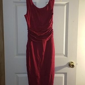Venus burgundy dress